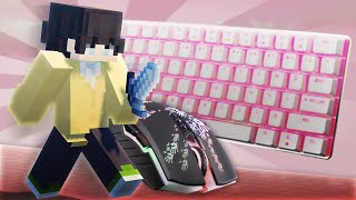 ☆ ASMR Keyboard amp Mouse  Hypixel Bedwars [upl. by Allekim]