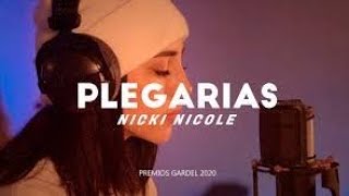 Plegarias  Letra \ Niki Nicole 😍 [upl. by Ahsoek210]