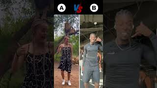 She vs He 💃🕺 Who Danced It Better 🔥 Vote Now VSChallenge TikTokBattle shorts duet [upl. by Magnusson650]