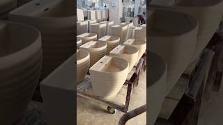 sanitaryware meking prosses production video sanitaryware homeproducts shorts viralshorts [upl. by Reemas]