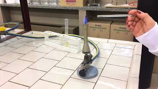 flame test cobalt chloride [upl. by Neened]