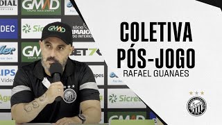 Coletiva pósjogo  Operário ferroviário 1x0 Azuriz  Rafael Guanaes [upl. by Ronni]