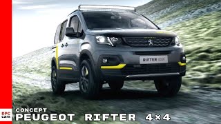 Peugeot Rifter 4×4 Concept [upl. by Aldarcie453]