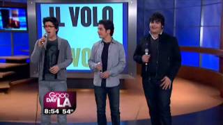 Il Volo Performs Live on GDLA Good Day LA [upl. by Ingraham]