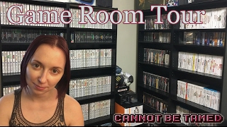 2017 Game Room Tour  1000 Games and full Sega Saturn Collection [upl. by Nile]