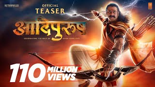 Adipurush Official Teaser Hindi  Prabhas  Saif Ali Khan  Kriti Sanon  Om Raut  Bhushan Kumar [upl. by Aloap]