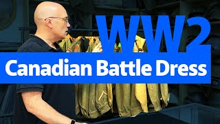 WW2 Canadian Battle Dress  A Detailed Look at This Historic Uniform for Military Collectors [upl. by Snell]