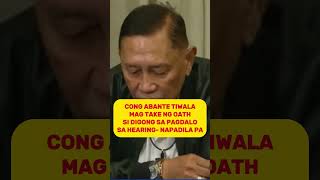 DIGONG MAG TAKE KAYA NG OATH BUKAS SA QUADCOM HEARING CONG ABANTE TIWALA pbbm saraduterte [upl. by Elyad]