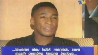 Selangor 1997  EPL Player Christopher Kiwomya [upl. by Yeltrab843]