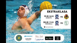 Piłka wodna  Ekstraklasa ALFA Gorzów Wielkopolski  KSZO Ostrowiec Waterpolo [upl. by Livi]