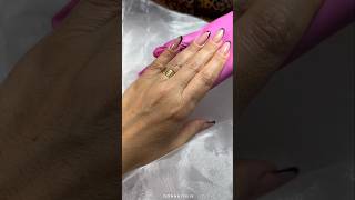 Long Almond French Nails Done Vlog nails shorts [upl. by Elicia]