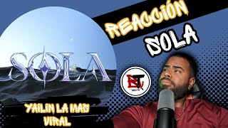 reaccion Yailin La Mas Viral  Sola Visualizer [upl. by Anwahsed]