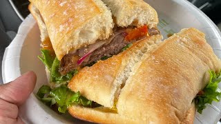 Trying the new Costco Roast Beef sandwich How’s it taste [upl. by Goldman]