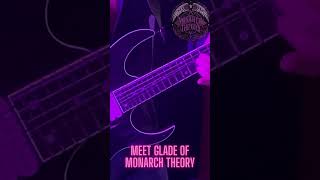 Meet Glade of Monarch Theory shorts monarchtheory music band viral fyp slc rock guitar [upl. by Demitria619]