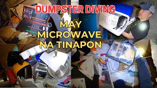 PINAYTEXANDUMPSTER DIVING MAY MICROWAVE TAYONG NAKUHA [upl. by Drandell]