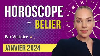 ♈️ Horoscope BELIER  Janvier 2024 [upl. by Samella]