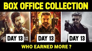 The GOAT vs Vikram vs Jailer 13 Days Box Office Collection  Vijay vs Rajini vs Kamal Haasan [upl. by Eahsel]