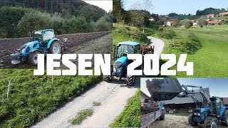 Jesen Autumn 2024 Landini🍂🍁🚜 [upl. by Desiree513]