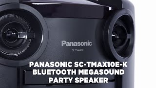 Panasonic SCTMAX10EK Bluetooth Megasound Party Speaker  Featured Tech  Currys PC World [upl. by Mariellen242]