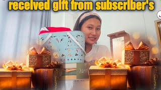 Receiving gifts 🎁 from subscribers thank you allKimmyshalovlog [upl. by Hoover498]