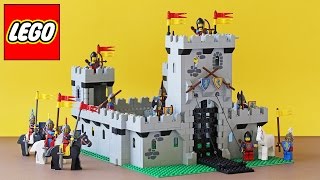 LEGO LEGOLAND CASTLE  6080 KINGS CASTLE REVIEW eng [upl. by Nylrats]