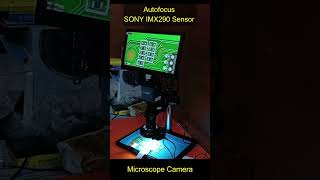 Eakins FHD 1080P Autofocus SONY IMX290 SENSOR HDMI Microscope Camera U disk storage ميكروسكوب سوني2 [upl. by Yelha]