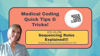 ICD10 Sequencing Rules Explained [upl. by Infeld]