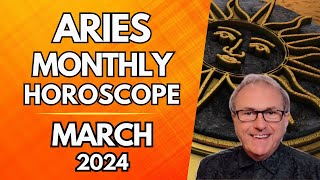 Aries Horoscope March 2024  A Magical amp Rare Node Conjunc Chiron [upl. by Marin]