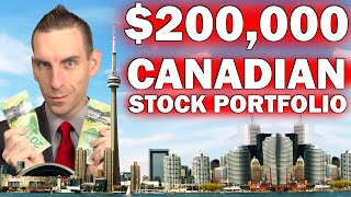 Best Canadian Stock Portfolio For Passive Income 2024 [upl. by Gleason786]