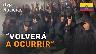 ECUADOR La BANDA CRIMINAL quotLOS LOBOSquot reivindica el ASESINATO de VILLAVICENCIO  RTVE [upl. by Niveb29]