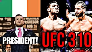 Fight News  McGregor in Irish Elections Masvidals Return In The UFC [upl. by Laurita979]