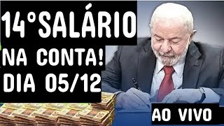 🎤 FINALMENTE 14°SALÁRIO PAGAMENTOS LIBERADOS 0512 [upl. by Cale79]