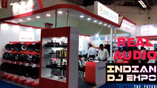 REAL AUDIO Booth In Indian Dj Expo 2019 All Products [upl. by Puklich677]