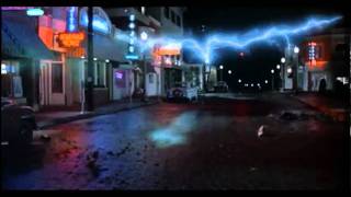 Back To The Future II 1989  Ending Scene Clocktower Scene 2 [upl. by Anselm]