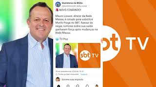 💣 GF Mauro Lissoni Retorna Ao SBT Após 20° Anos Pra Substituir Murilo Fraga na Direção [upl. by Iny926]