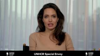 Angelina Jolie speech at the Nansen Refugee Award Ceremony [upl. by Irolav968]