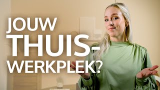 THUISWERKPLEK INRICHTEN doe je zo [upl. by Melosa]