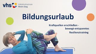 3 Methoden um neue Kraftquellen zu erschließen  Resilienztraining im Bildungsurlaub [upl. by Yniar]