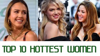 Top 10 Sexiest Women in the World in 2022 🌍  4k  💓 [upl. by Andris]