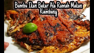 resep bumbu ikan bakar padang [upl. by Geirk]