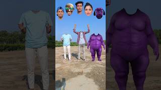 Blue Fatty dog vs cute brothers amp me correct head matching with tu radha meri main shyam tera songs [upl. by Attenohs]