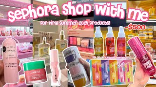 SEPHORA SHOP WITH ME FOR VIRAL SUMMER 2024 PRODUCTS [upl. by Treblig507]