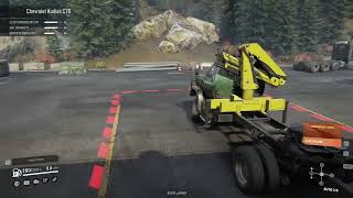 Lets Play Spintires Snowrunner 051 Der alte Bill  Bedrohlicher Unfall [upl. by Adnil]