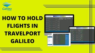 Air Ticketing Training  How to Hold Flights in Travelport Galileo for Any Passenger  Travelport [upl. by Voorhis]