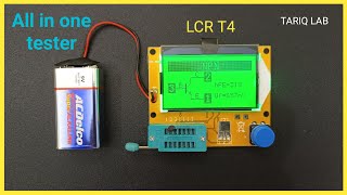 All in one component tester LCR T4 [upl. by Carlton]