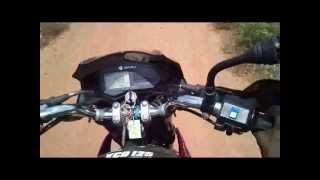 Bajaj XCD125 Top speed [upl. by Nnaasil504]