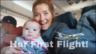 Flying to Florida with my baby  TEEN MOM 12 DAYS OF VLOGMAS DAY 5 [upl. by Ofella814]