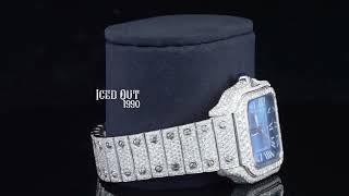 💙🧿 Diamond Watch  Moissanite Watch  Watch Collection 2024 viralvideo diamond trendingshorts [upl. by Clemen980]