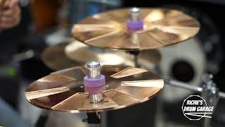 Sabian 10quot and 12quot Chopper Cymbals  SoundVideo Demo [upl. by Peony]