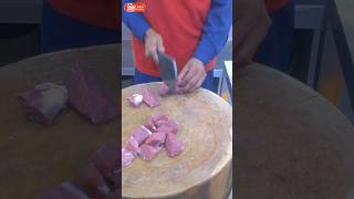 Mutton leg cutting 60 second challenge [upl. by Neit]